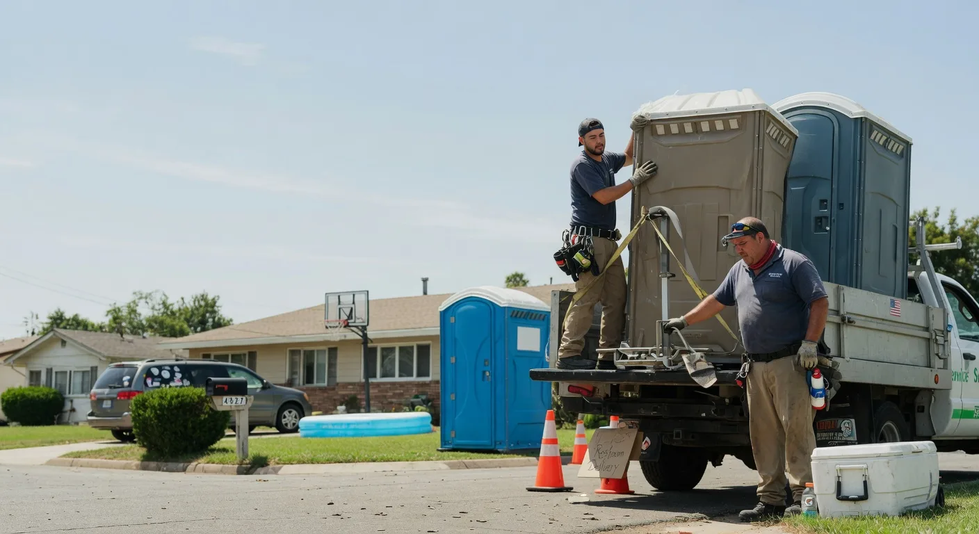 Porta Potty Rental in Saint Anne, IL near me