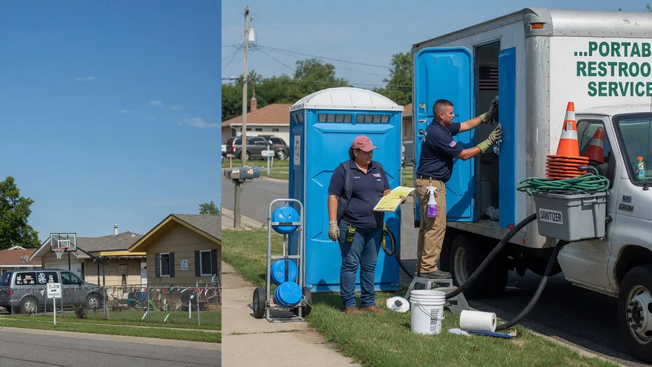 Portable Toilet Rental in Saint Anne, IL near me